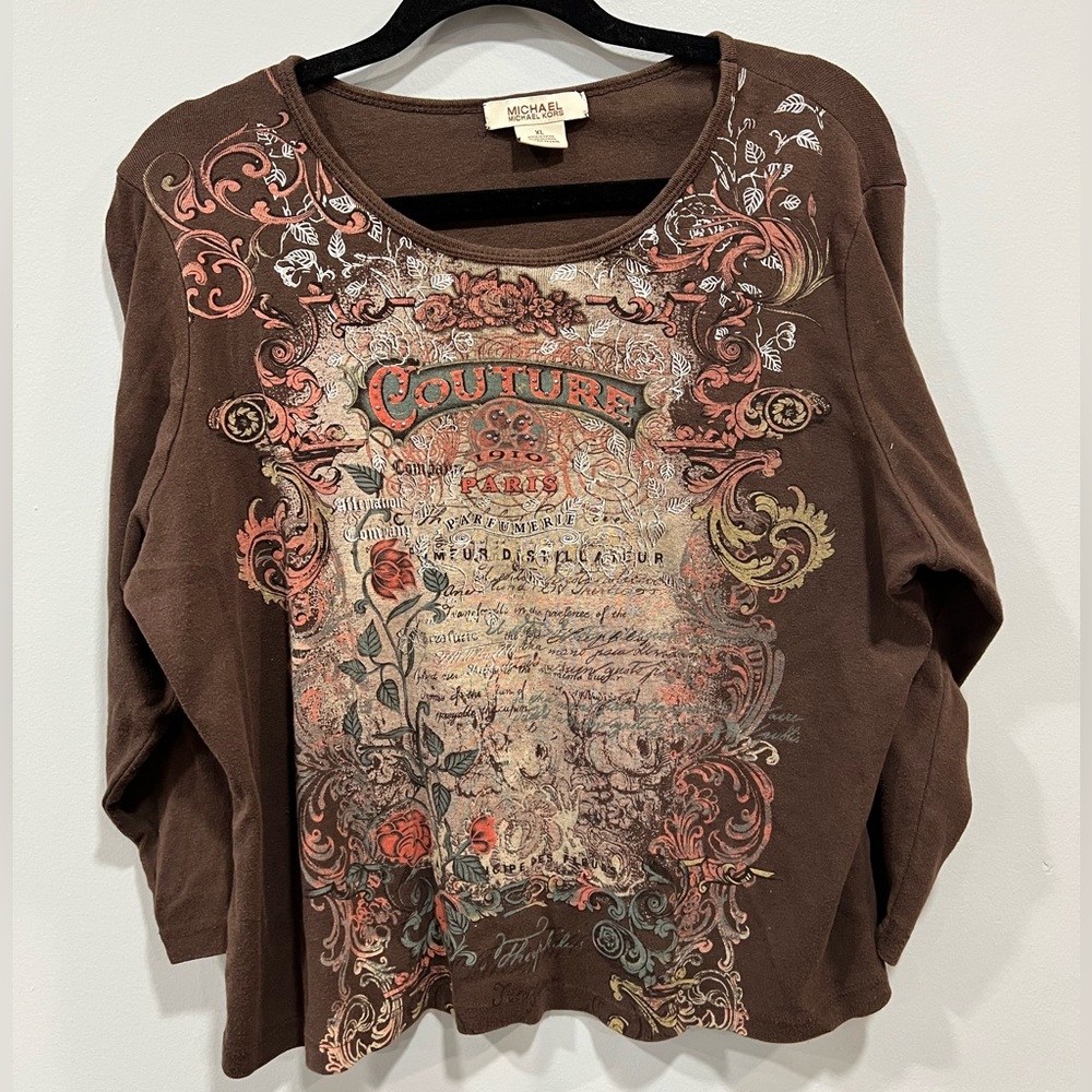 Micheal Kors Vintage Shirt XL